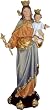 Our Lady of Auxiliadora Statue - Polyresin - 12" Height