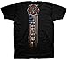Black Ink Men's Firefighter - American Flag T-shirt