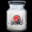 Cleveland Browns 3 3/4" Team Candle - NFL Football Fan Shop Sports Team Merchandise