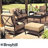 Radiance 7-pc Deep Seating Collection by BroyhillÂ® Outdoor Includes: Loveseat, 2 Club Chairs, 2 Ottomans, Side Table & Coffee Table