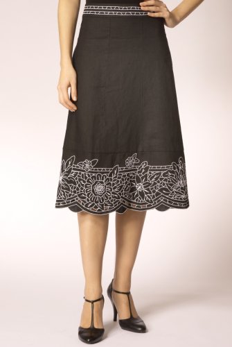 Per Una Floral Geo Print Skirt clothing