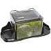 San Jamar H4005 Venue Table Top Fullfold Control Napkin Dispenser with Caddy, 200 Capacity, 14-1/4" Width x 6-1/8" Height x 6-1/8" Depth, Black Pearl