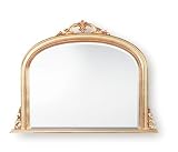 Gilt Overmantle Plain Glass 48 x 36 Mirror