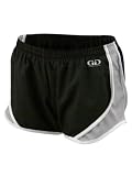 Adult Women's Performance Running Short with Built In Liner Support-Designed for Moisture Management-Great for Jogging, Aerobics, Yoga, Pilates or the Gym-Colors Include Black, Red, Navy and Columbia Blue-Sizes XSM-XXXL