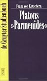 Platons "Parmenides" (de Gruyter Studienbuch) by Walter de Gruyter