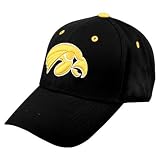 Top of the World Iowa Hawkeyes Black Triple Conference Hat