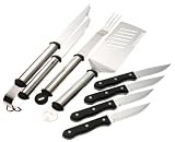 Review MR. BAR-B-Q 02148p / Mr. Bar-B-Q 7-Piece Oval Stainless Steel Handle Tool Set