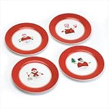 Perfectly Plaid Dinner Plates S/4