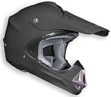 Vega Viper Solid Flat Black Medium Off Road Helmet