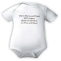 Body Baby mit Druck WENN MAMA UND PAPA NEIN SAGEN, GEH ICH ZU OMA + OPA / kurz-und langarm / Gr. 50 - 104