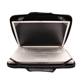 CaseCrown Double Memory Foam Thin Pouch Case With A Front Pocket for Adamo by Dell 13 inch Notebook