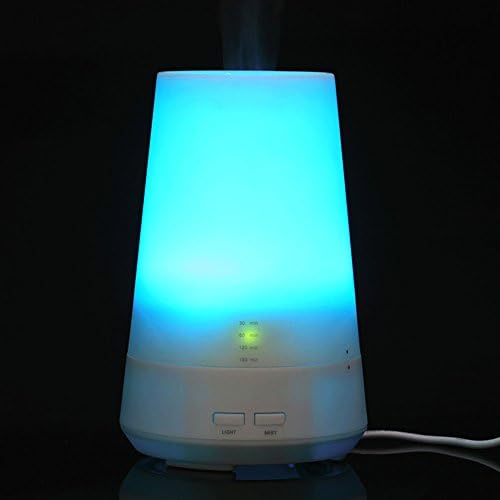 Citiger(TM) Aromatherapy Essential Oil Diffuser, Ultrasonic Aroma Diffuser, Air Humidifier Purifier, Color Changing LED Lights, Waterless Auto Shut-off, 4 Timer Setting (White)