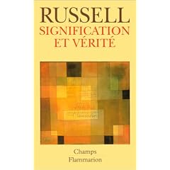 Signification et v�rit�