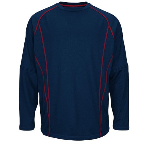 Majestic Mens Authentic Collection Practice Pullover