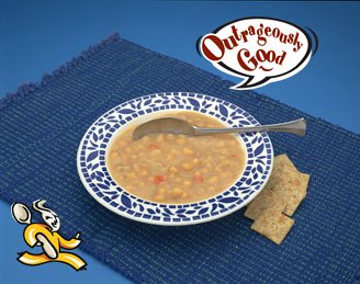French Canadian Pea Soup - Makes 4 Servings by Outrageously Good