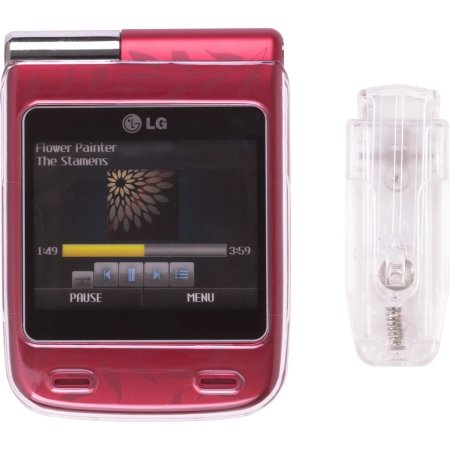New Clear Snap On Case for LG LX610 Lotus Elite UN610