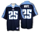 Lendale White Reebok NFL Navy Premier Tennessee Titans Jersey