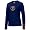 Nike Illinois Fighting Illini Navy Blue Ladies Classic Logo Long Sleeve T-shirt