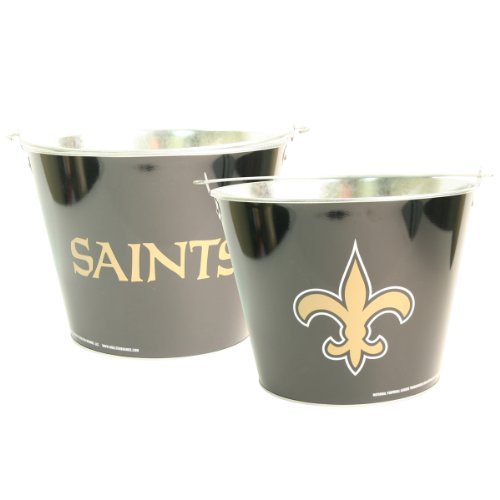 New Orleans Saints Beer Bucket (Holds 8 Long Necks + Ice)