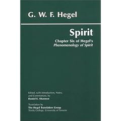 Spirit: Chapter Six of Hegel's Phenomenology of Spirit