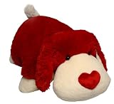 My Pillow Pets Luv Pup 18" Large (Red and white)