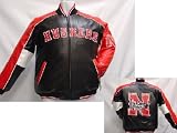 Nebraska Cornhuskers NCAA Adult Pleather Jacket