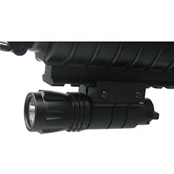 Pistol and Rifle Led Flashlight / Weaver Mount