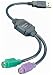 Hawking - USB adapter - 6 pin PS/2 (F) - 4 PIN USB Type A (M)