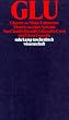 GLU. Glossar zu Niklas Luhmanns Theorie sozialer Systeme (suhrkamp taschenbuch wissenschaft)