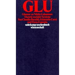 GLU. Glossar zu Niklas Luhmanns Theorie sozialer Systeme (suhrkamp taschenbuch wissenschaft)