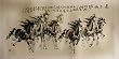 Chinese Sumi Art Brush Painting - Dragon Character - Watercolor Ink on Rice Paper