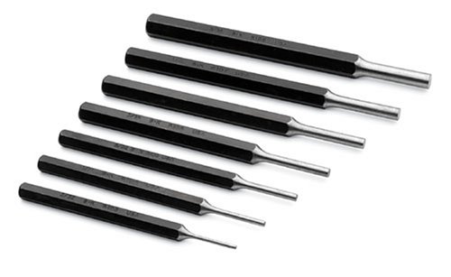SK Hand Tools 6077A 7-Piece Pin Punch Set