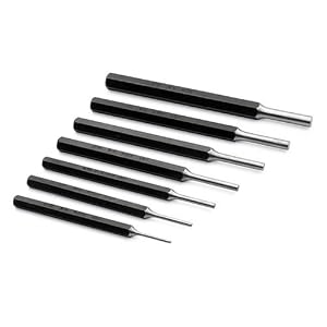 SK Hand Tools 6077A 7-Piece Pin Punch Set by SK Hand Tool