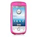 HTC G2 / HTC MAGIC / MY TOUCH CRYSTAL RUBBER CASE HOT PINK (T-MOBILE GSM)