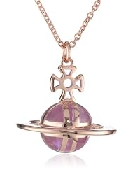 Vivienne Westwood Plique a Jour Orb Small Pendant Necklace, 4"