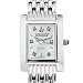 University of Notre Dame Women's Swiss Watch - Mother of Pearl Quad with Diamond Dial and Bracelet by M.LaHart