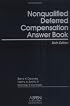 Nonqualified Deferred Compensation Answer Book
