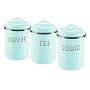 Typhoon Tea Coffee And Sugar Set Blue