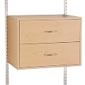 Rubbermaid Configurations 2-Drawer Wood Unit