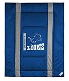 Detroit Lions Sideline Jersey Bed Comforter NFL