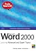 Word 2000 Learning Advanced & Expert Topics
