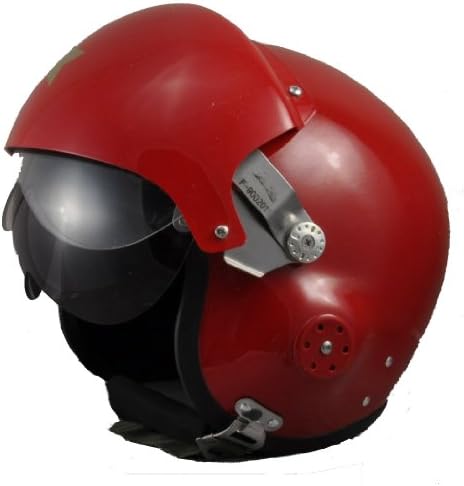Red Chinese Airforce Tk-1 Airforce Helmet, Military Helmet, Motorcycle Helmet, Biker Helmet