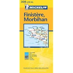 Finistere/Morbihan 2003 (Michelin Local Maps)