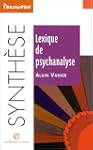 Lexique de psychanalyse