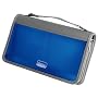 Hama CD-Wallet 72, Blau/Silber