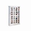 White Sliding Door Media Cabinet