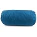 Peace Yoga® Zafu Meditation Yoga Cotton Cylinder Bolster Pillow Cushion - Blue