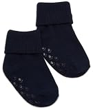 Jefferies Socks Non-Skid Triple Roll Sock, Navy