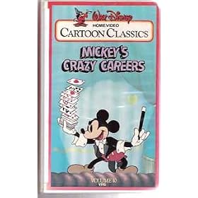 Mickey's Crazy Careers Disney Cartoon Classics Vol. 10