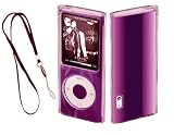 Produkt-Bild: MaryCom Crystal Case Transparent H&uuml;lle Tasche f&uuml;r Apple iPod Nano 5G mit Kamera 4GB , 8GB, 16GB, 32GB + Trageschleife / Displaykompletschutz Nano 5Gen.
